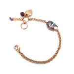 Bracelet by Mariana Purple Rain Coll. Elegant Clear, White Opal, & Tanzanite Swarovski Crystals - Image 3