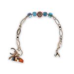 Bracelet By Mariana Bird Of Paradise Coll. Glitzy Ocean Delite, Laguna and Chrysotile Swarovski Crystals - Image 2