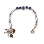 Bracelet By Mariana Nature Coll. Indicolite and Caribbean Blue Opal Swarovski Crystals