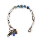 Bracelet By Mariana Woman Precious Quartz Mineral and Pacific Opal Swarovski Crystals - Image 3