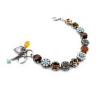 Bracelet By Mariana Woman Alluring Pacific Opal, and Topaz Swarovski Crystals - Image 3