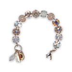 Bracelet by Mariana Winter Wonderland Coll. Shimmering AB, and Clear Swarovski Crystals