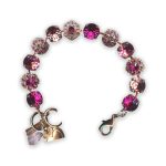 Bracelet by Mariana Caribbean Life Coll. Lovely in Pink Swarovski Crystals - Image 2