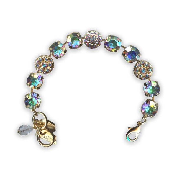 Bracelet by Mariana My Treasures Coll. Shimmering Aurora Boreale Swarovski Crystals