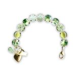 Bracelet by Mariana Oasis Coll. Beautiful Apple Green, Peridot, & Turq Swarovski Crystals