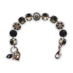 Bracelet by Mariana Adeline Coll. Elegant Jet, Black Diamond, Morion, & AB Swarovski Crystals - Image 3