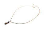 Necklace by Mariana My Treasures Coll. Exquisite Blue Goldstone & Olivine Mineral Swarovski Crystals - Image 3