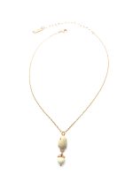 Necklace By Mariana My Treasures Coll. Lovely Riverstone Mineral Swarovski Crystals - Image 2