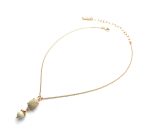 Necklace By Mariana My Treasures Coll. Lovely Riverstone Mineral Swarovski Crystals - Image 3
