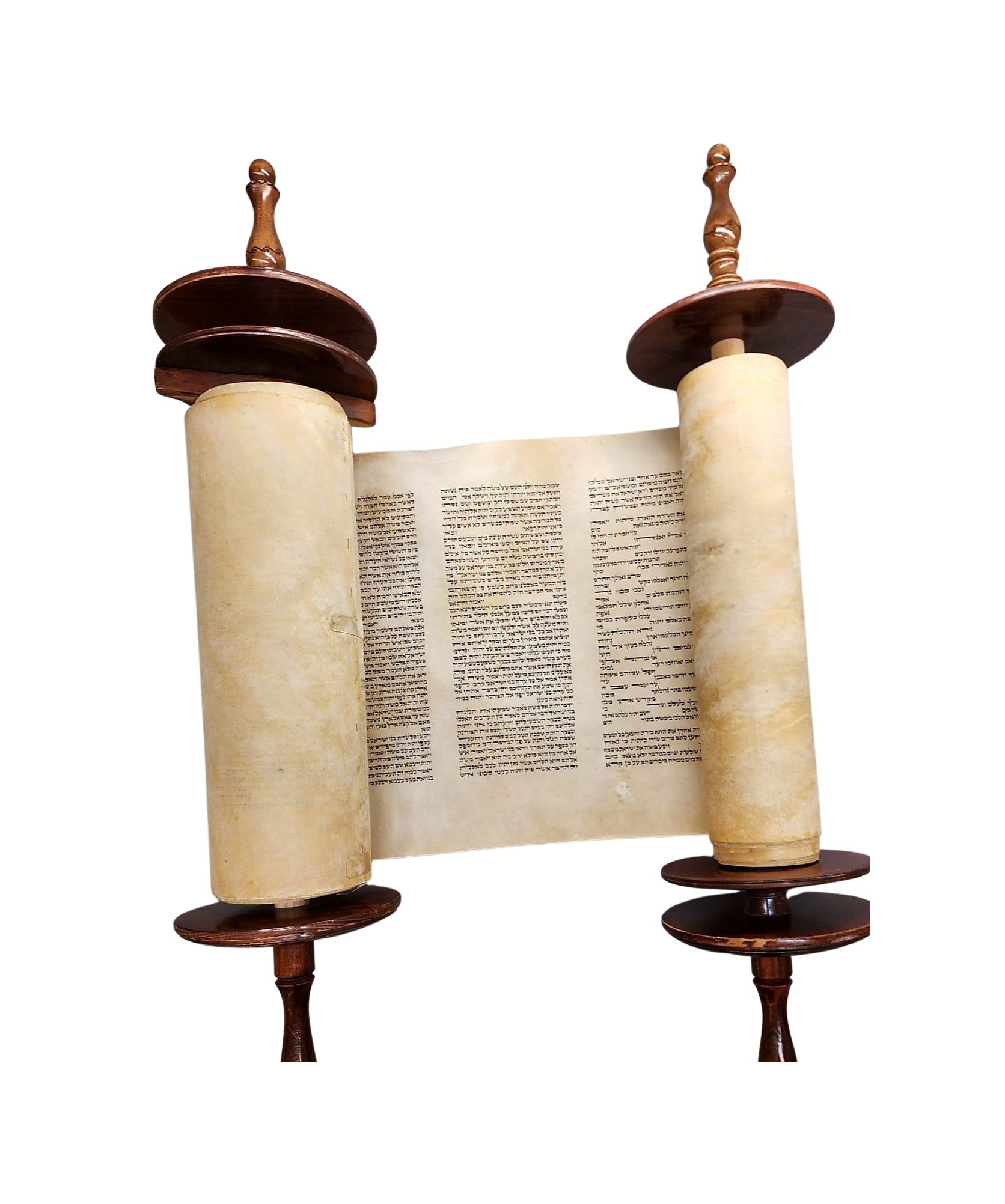 Tifara4970 (5) Torah Scroll Worthy of Repair Rare and Beautiful 42 cm Klaff By Tifara Judaica - Image 1