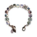 Bracelet by Mariana Cocktail Hour Coll. Adorable Pink and Green Swarovski Crystal - Image 2