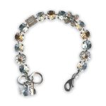 Bracelet by Mariana Songbook Coll. Exquisite Moonlight and Silk Swarovski Crystals