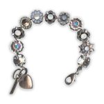 Bracelet by Mariana Africa Coll. Timeless Whites and AB Swarovski Crystals