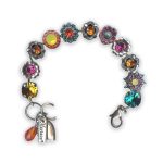Bracelet by Mariana Africa Coll. Beautiful Multi-Color Swarovski Crystals