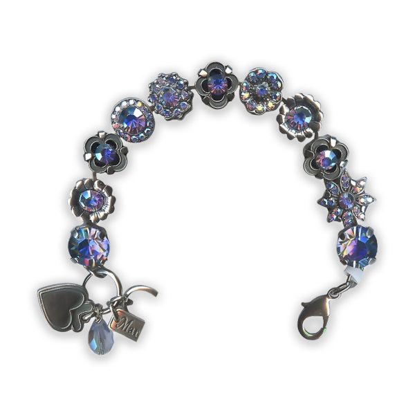 Bracelet by Mariana My Treasures Coll. Shimmering Sapphire AB Swarovski Crystals