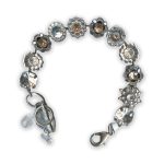 Bracelet by Mariana Songbook Coll. Glitzy Moonlight and Amber Swarovski Crystals - Image 3