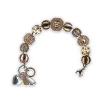 Bracelet by Mariana My Butterfly Coll. Elegant Golden Shadow Swarovski Crystals - Image 3