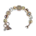 Bracelet by Mariana Joy Of Life Coll. Alluring Golden Shadow and Moonlight Swarovski Crystal - Image 5