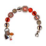 Bracelet by Mariana Once Upon A Mariana Coll. Stunning Sun Kissed Flame and Hyacinth Swarovski Crystals - Image 2
