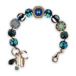 Bracelet by Mariana  Once Upon a Mariana Coll. Elegant Blues Swarovski Crystals - Image 3