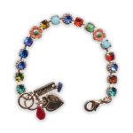 Bracelet by Mariana Nirvana Coll. Beautiful Multi-Colored Swarovski Crystals - Image 3