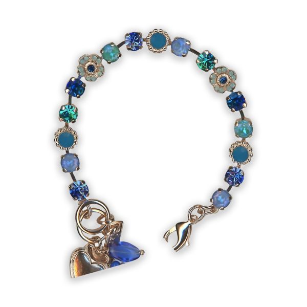 Bracelet by Mariana Joy Of Life Coll. Glamorous Blue Swarovski Crystals