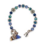 Bracelet by Mariana Joy Of Life Coll. Glamorous Blue Swarovski Crystals - Image 3