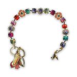 Bracelet by Mariana Summer 2022 Coll. Fab Multi-Colored Swarovski Crystals - Image 2