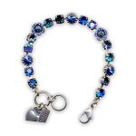 Bracelet by Mariana My Treasures Coll. Glamorous Blue Swarovski Crystals - Image 3