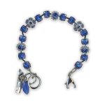 Bracelet by Mariana My Treasures Coll. Fab Blue Swarovski Crystals
