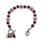 Bracelet by Mariana My Treasures Coll. Stunning Siam and AB Swarovski Crystals - Image 2