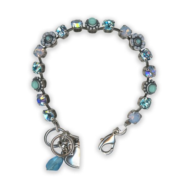 Bracelet by Mariana My Treasures Coll. Adorable Blue Swarovski Crystals