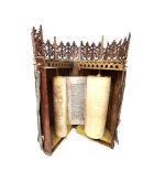 Torah Scroll From Tunisia Card 49cm Bag 80cm Special And Rare By Tifara Judaica - Image 3