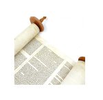 Torah Scroll Sefer Torah From 18th Century From Germany Beautiful 67cm Klaff By Tifara - Image 6