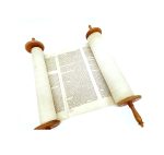 Torah Scroll Sefer Torah From 18th Century From Germany Beautiful 67cm Klaff By Tifara - Image 5