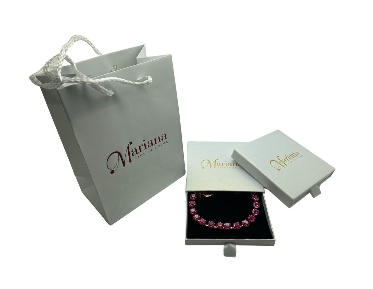 Bracelet by Mariana 2016 Spring Coll. Gorgeous Montana and Clear 