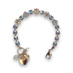 Bracelet by Mariana My Treasures Coll. Shimmering Aurora Boreale Swarovski Crystals - Image 3