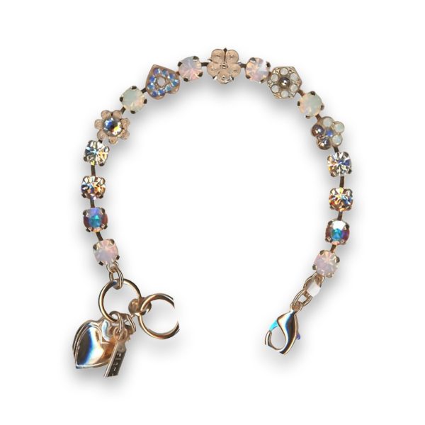 Bracelet by Mariana Winter Wonderland Coll. Glitzy AB and Opal Swarovski Crystals