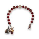Bracelet By Mariana Woman Stunning Siam Swarovski Crystals