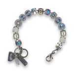 Bracelet by Mariana Africa Coll. Timeless Pearl and AB Swarovski Crystals - Image 2