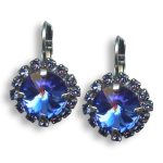 Earrings By Mariana Woman Alluring Heliotrope Swarovski Crystals - Image 3