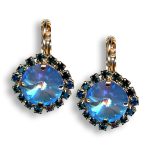 Earrings by Mariana Woman Gorgeous Ocean and Montana Swarovski Crystals - Image 4