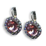 Earrings by Mariana My Treasures Coll. Glitzy AB and Rose Swarovski Crystals