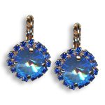 Earrings By Mariana Woman Gorgeous Sapphire Swarovski Crystals