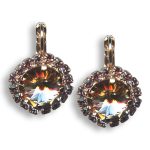 Earrings by Mariana Africa Coll. Beautiful Vintage Rose Swarovski Crystals