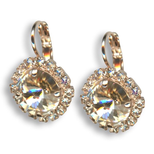 Earrings by Mariana My Treasures Coll. Elegant Silk Swarovski Crystals