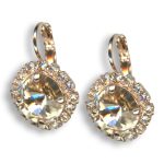 Earrings by Mariana My Treasures Coll. Elegant Silk Swarovski Crystals - Image 2