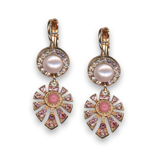 Earrings by Mariana Joy Of Life Coll. Elegant Rose Swarovski Crystals