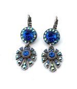 Earrings By Mariana Woman Gorgeous Sapphire Swarovski Crystals - Image 3