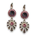 Earrings by Mariana My Treasures Coll. Beautiful Rose Swarovski Crystals - Image 3